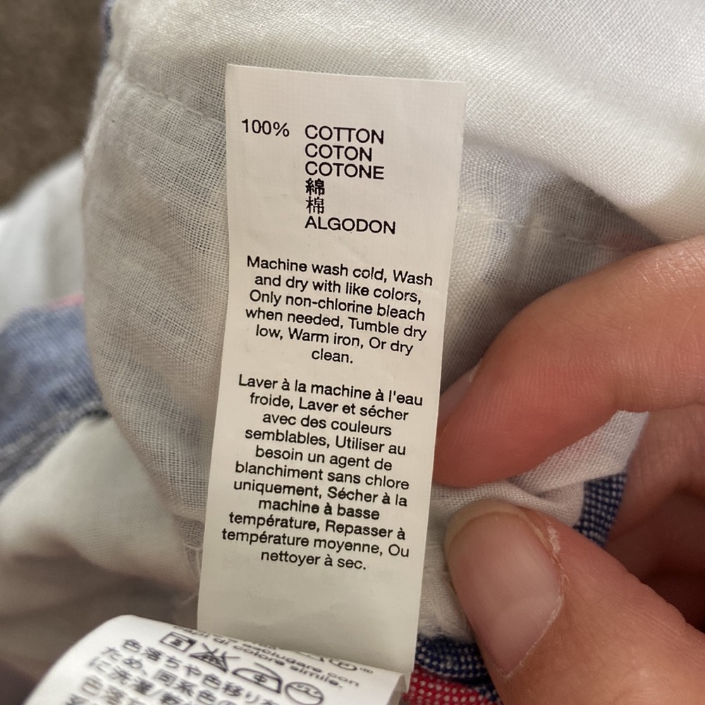 Gap Striped Cotton Shorts - Picture 6 of 6